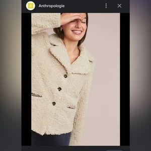 Anthropologie Sherpa Jacket